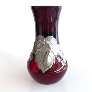PEF Produktion Serrated Find Glas Vase på DBA - køb og salg af nyt og brugt