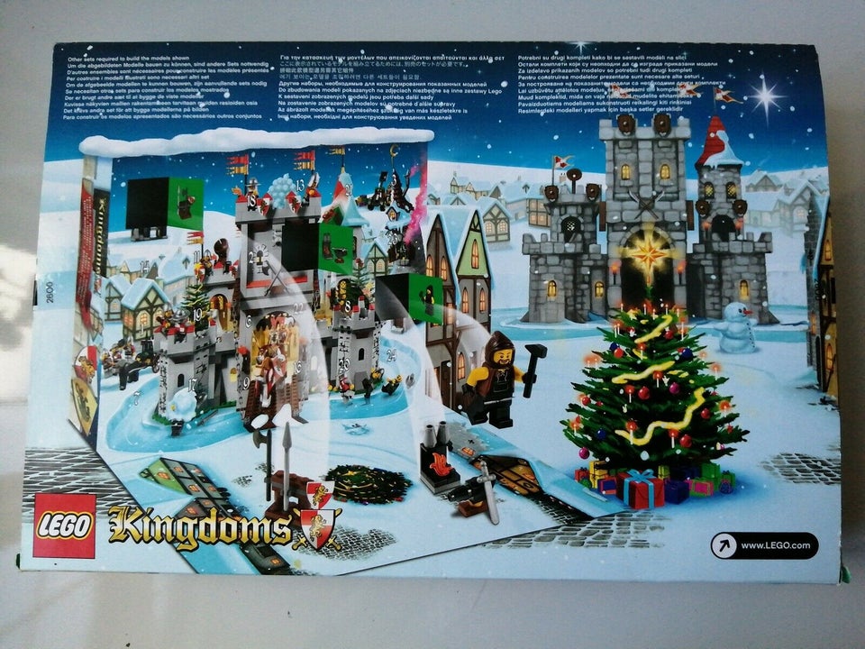 Lego Kingdoms, LEGO 7952.Tom æske.Advent Kalender.