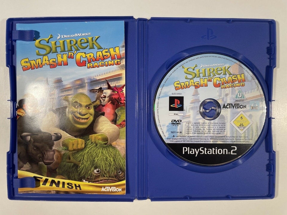 Shrek Smash n' Crash Racing, PS2