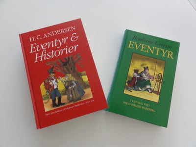 Eventyr HC Andersen & Brødrene Grimm, emne: anden kategori, Eventyr HC Andersen & Brødrene Grimm
To 