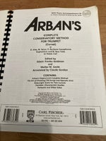 Cornet - Noder , Arban's Complete Conservatory Method for