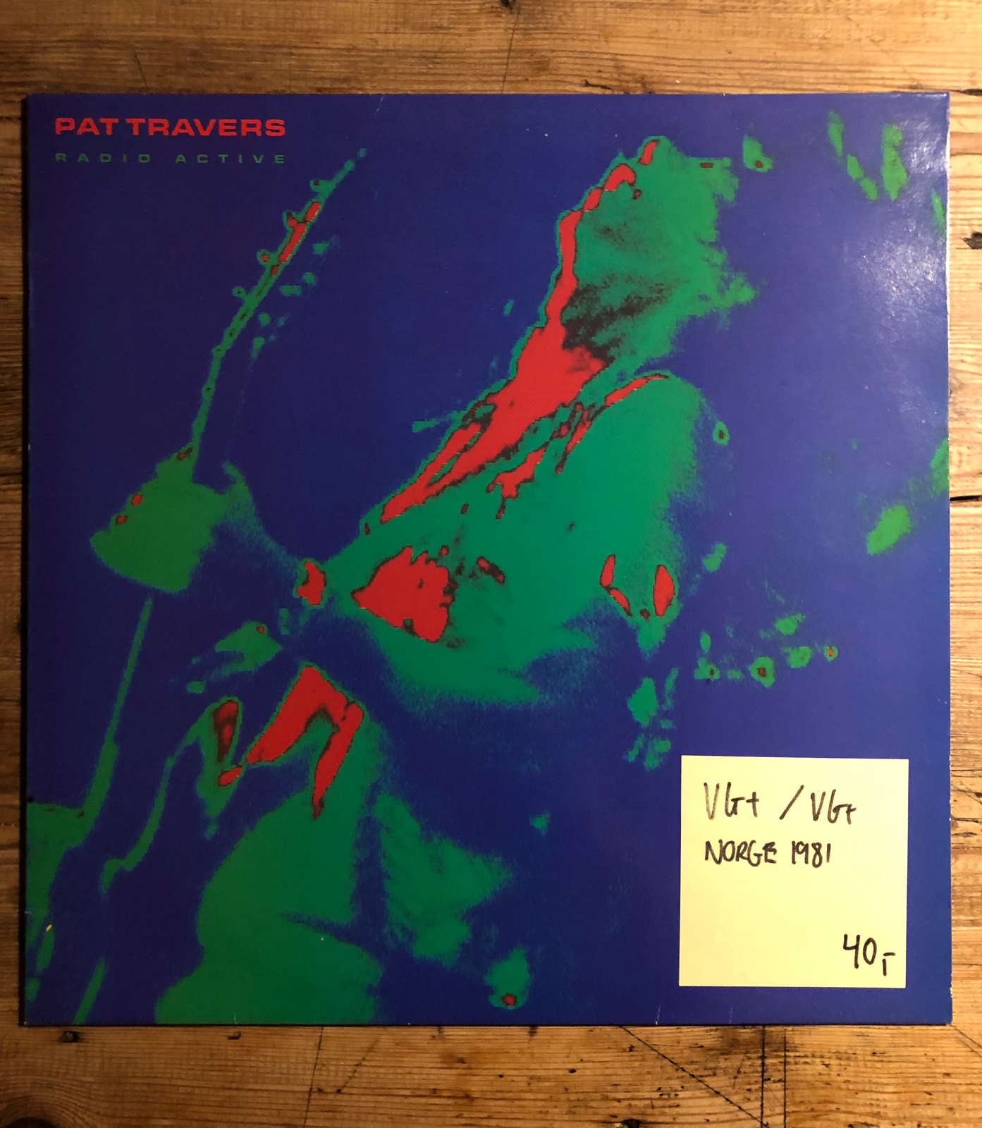 LP, Pat Travers, Radio active  - Køb og Salg af Nyt og Brugt