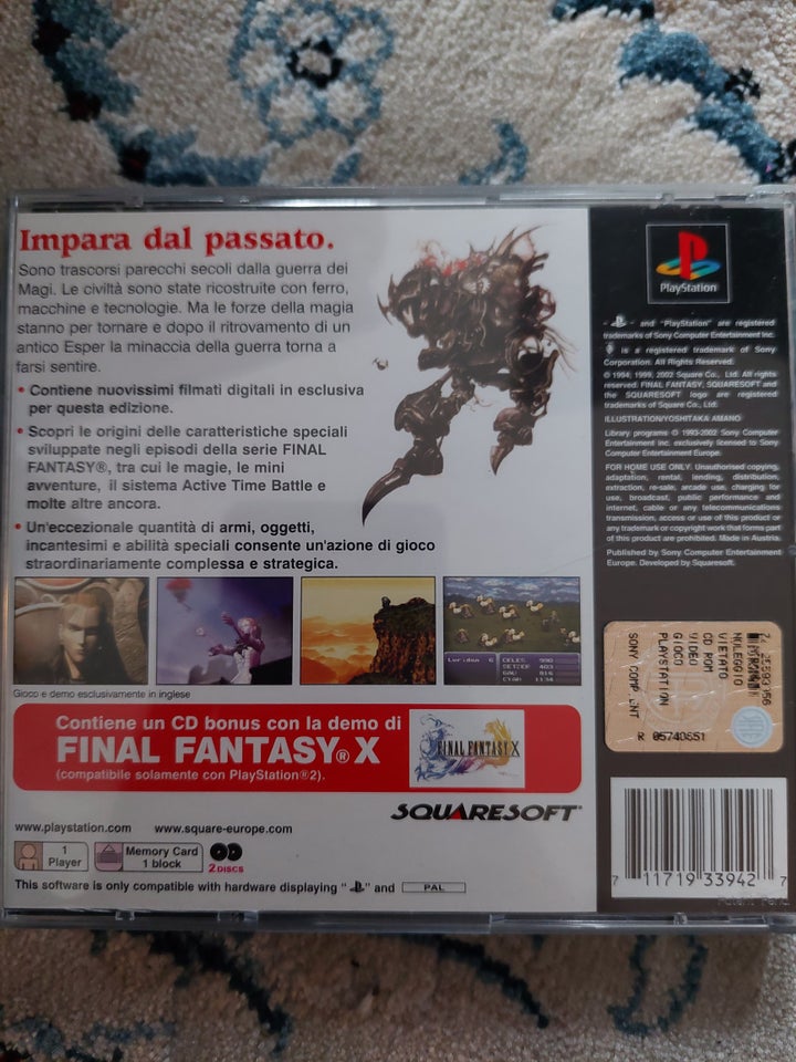 Final Fantasy VI, PS, rollespil