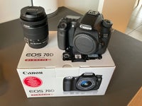 Canon, Canon EOS 70D, spejlrefleks
