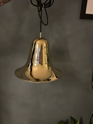 Pendel, Verpan, Verner Panton , pantop pendant. Pendel. Shiny Brass. ø30 cm. 
Købt 2019. Har aldrig 