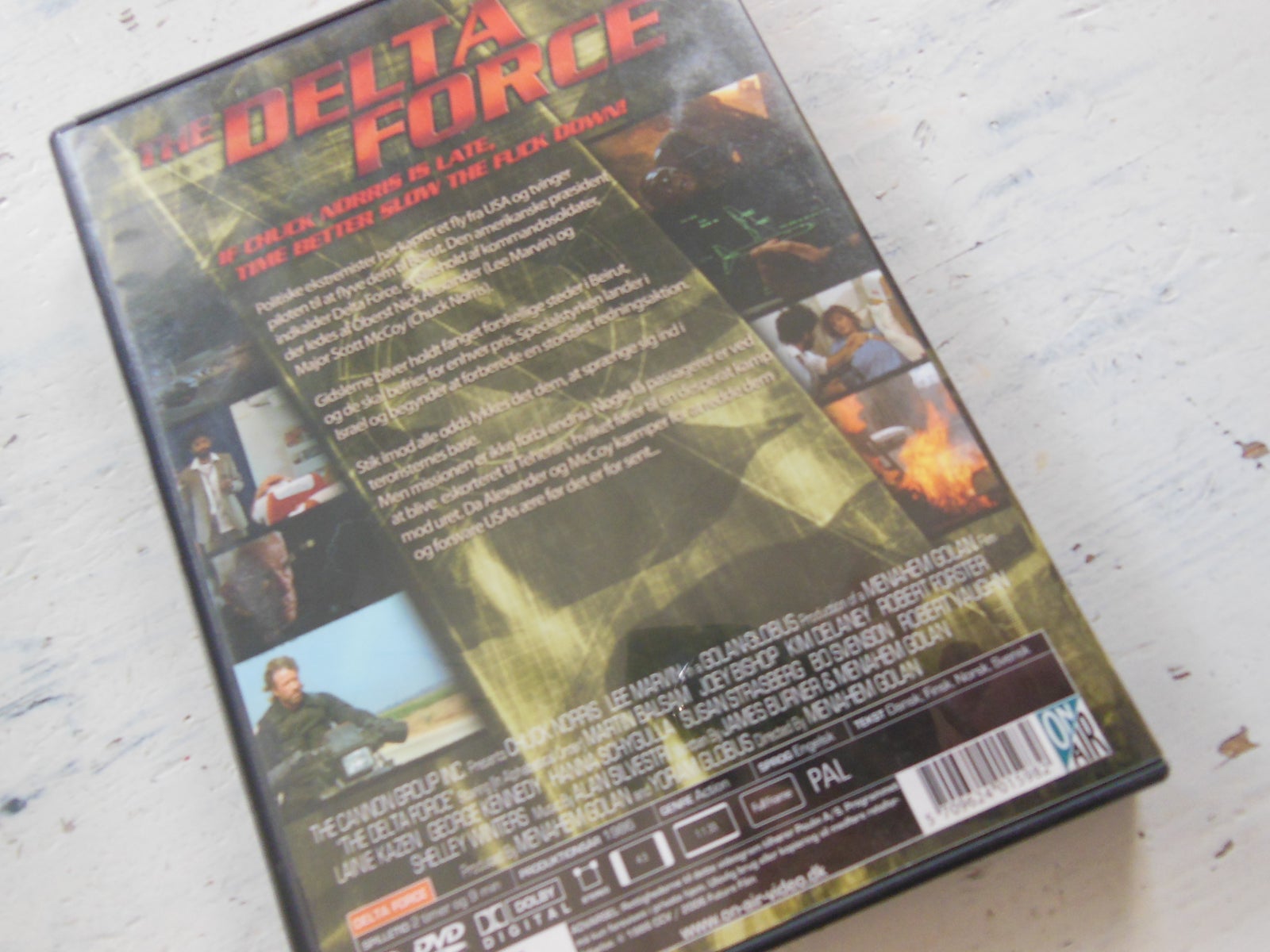 The Delta Force (Norris/Marvin) Dansk Tekst, DVD, action
