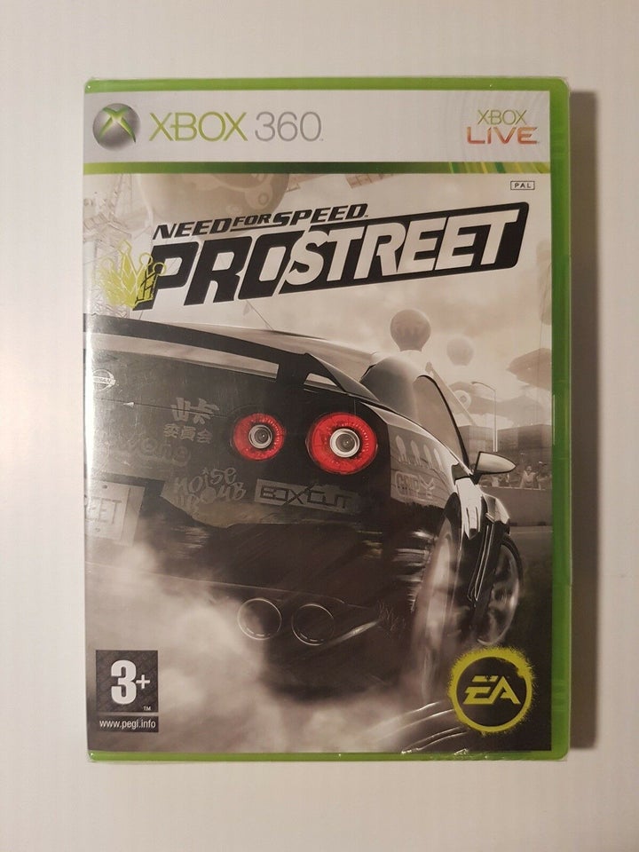 (Nyt i folie) Need for speed, Prostreet, Xbox 360