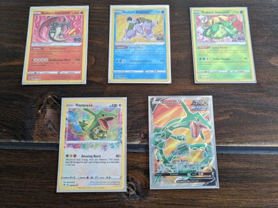 Samlekort, Pokemonkort, Disse 5 Pokemonkort sælges.
150,- pr. styk.
Evt. nedslag i pris ved køb af f