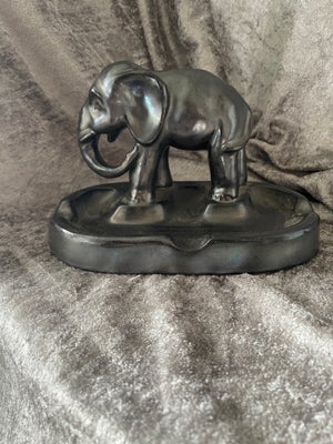 Askebære med elefant, Michael Andersen, Keramik af Michael Andersen - Rønne. Elefant
