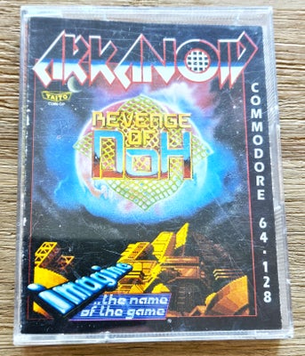 ** RESERVERET ** ARKANOID - REVENGE OF DOH, Commodore 64 & C128, ** RESERVERET **


Originalt Commod