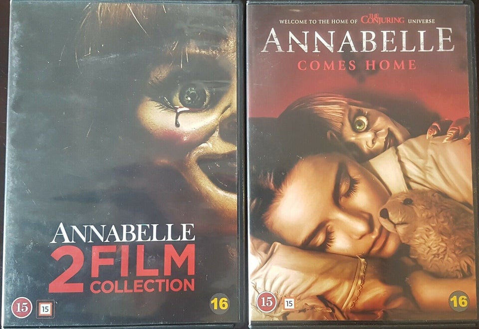 Annabelle 1-3, DVD, gyser