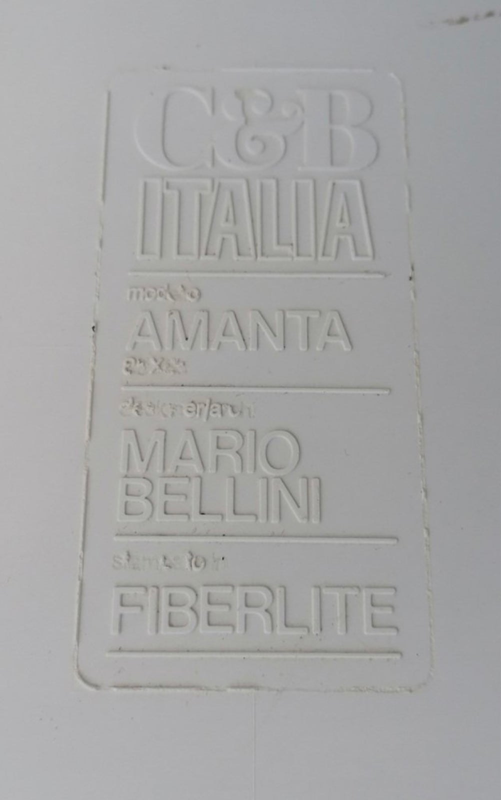 Sofabord, Mario Bellini 1960, andet materiale