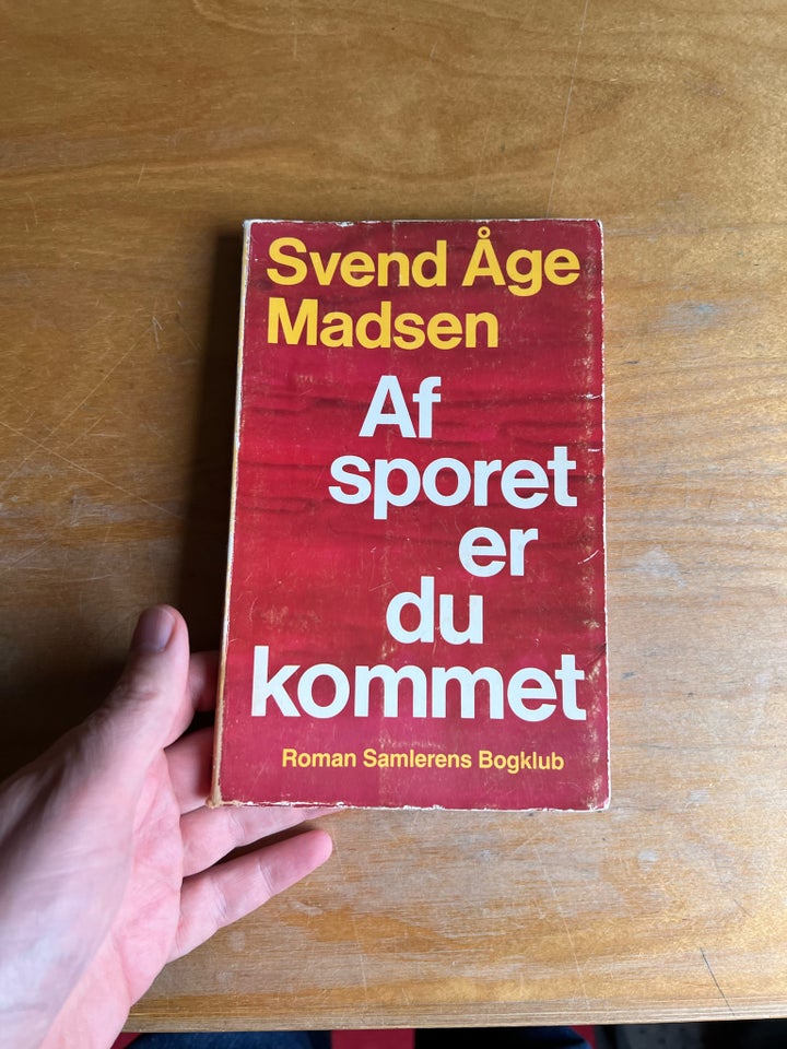 Af sporet er du kommet, Svend Åge Madsen, genre: roman