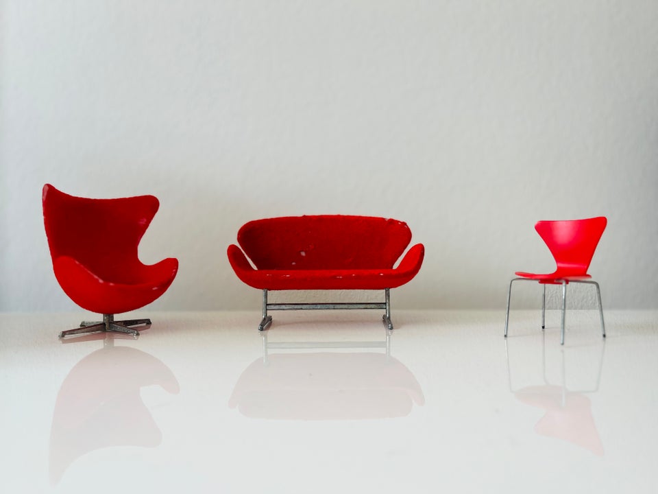 Andre samleobjekter, Arne Jacobsen miniature møbler – Køb og af og Brugt