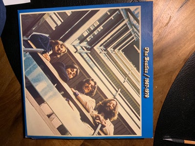 LP, The  Beatles, 1967-1970, Pop, Album med 2 lp’ere og blåt indercover med tekster.