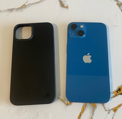 iPhone 13, 128 GB, blå, God, Pæn og velholdt iPhone 13 128gb sælges, den virker 100% som den skal ud