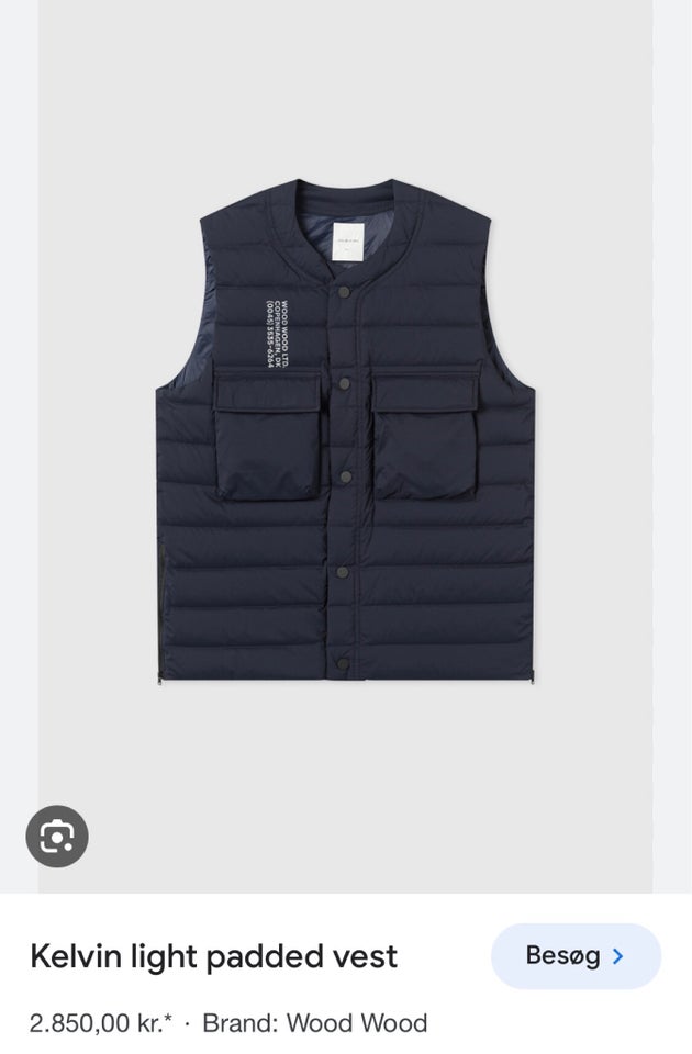 Vest, str. One size, Wood Wood