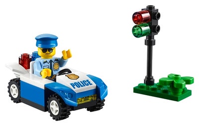 Lego City, Police mini-sæt med polybag:

30339 Traffic Light Patrol 25kr.