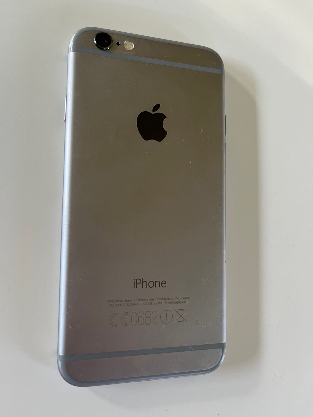 iPhone 6, 64 GB, grå