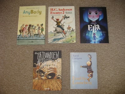 Børne/ungdomsbøger iflg. vedlagte liste, Forskellige, Børne/ungdomsbøger flere forskellige

AnyBody 