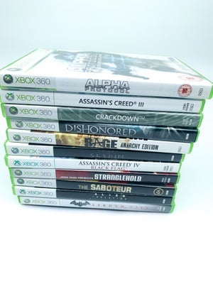 Blandede Xbox 360 spil - se priserne i beskrivelse, Xbox 360