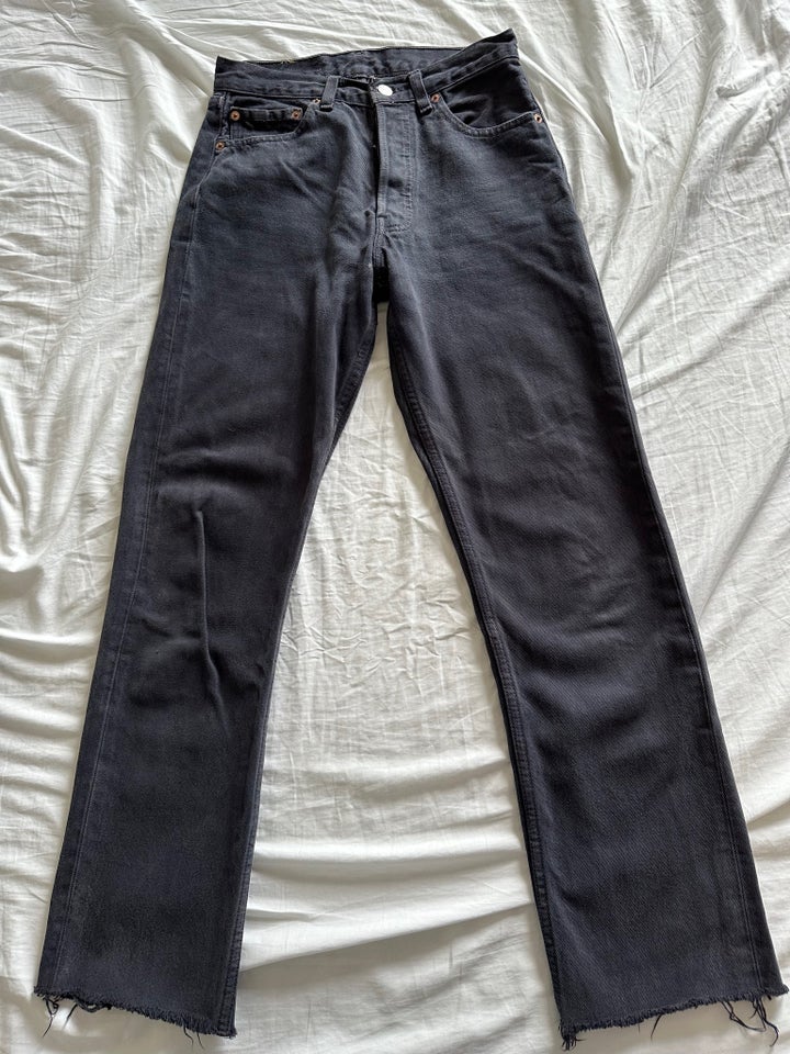 Jeans, Levis 501 liv: 70 cm/ben: 72 cm, str. 27