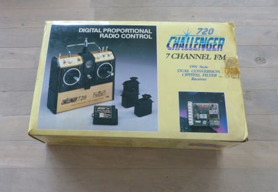 Fjernstyret fly, Aristo-Craft Hi Tec 720 Challenger, 7 Channel FM 1991 
Digital Proportional Radio C