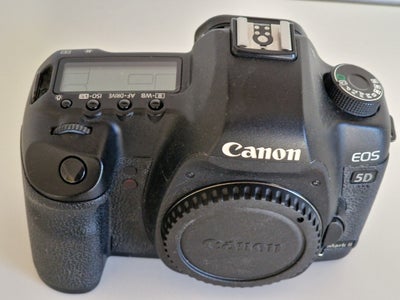 Canon, EOS 5D Mark II, 21,10 megapixels, God, Shutter count: 35.574

Den samlede pakke består af:
Ca