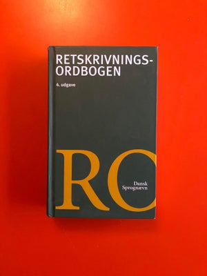 Retskrivningsordbogen , Dansk - Dba.dk - Køb Og Salg Af Nyt Og Brugt