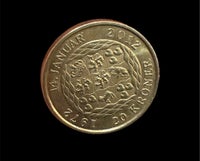 Danmark, mønter, 40 års regeringsjubilæum mønt 20 kr 14