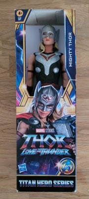 Actionfigur, Marvel, Mighty Thor actionfigur fra Love & Thunder
Uåbnet
Modtager betaler fragt