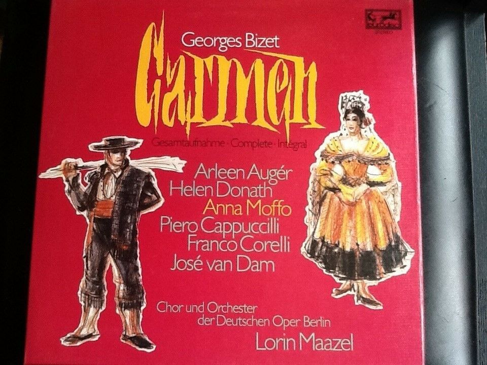 LP, Georges Bizet, CARMEN