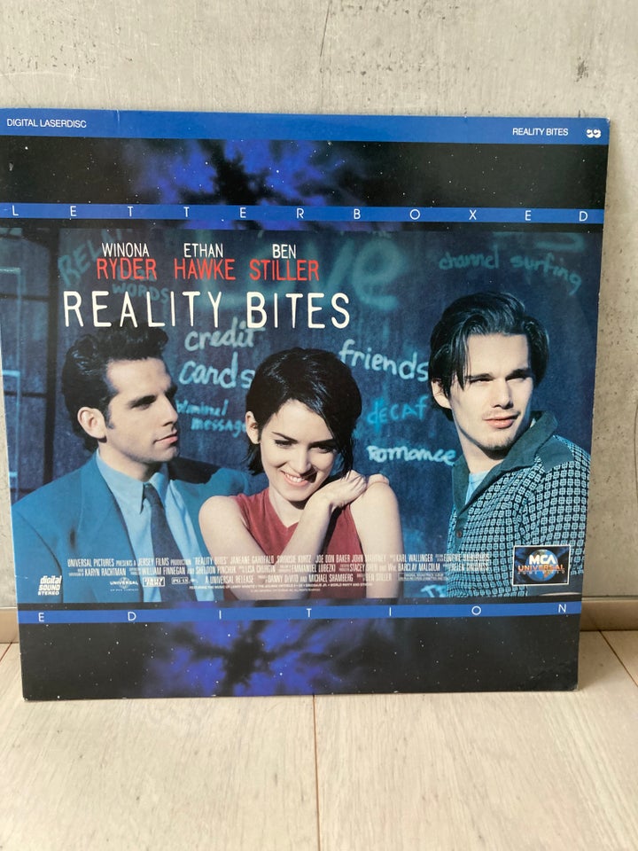 Reality Bites, Laserdisc film, drama