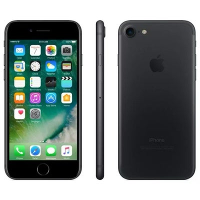 iPhone 7, 32 GB, sort, God, iPhone 7, 32gb i super form og kun med få brugsridser. 

Har ligget i sk