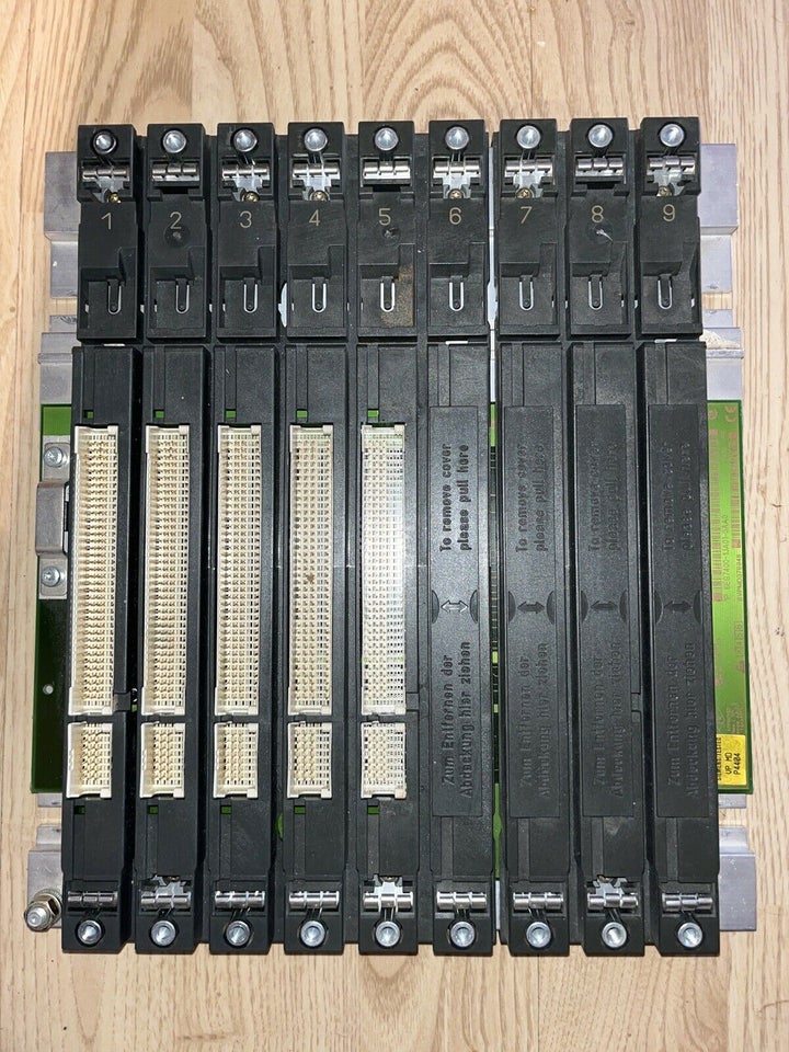 PLC, S7-400 rack 9 slot