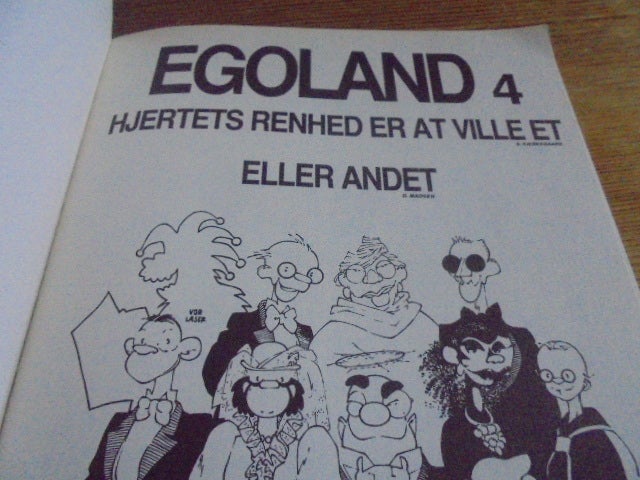 Magasinet EGOLAND nr. 4 i god stand, Olfax, Tegneserie