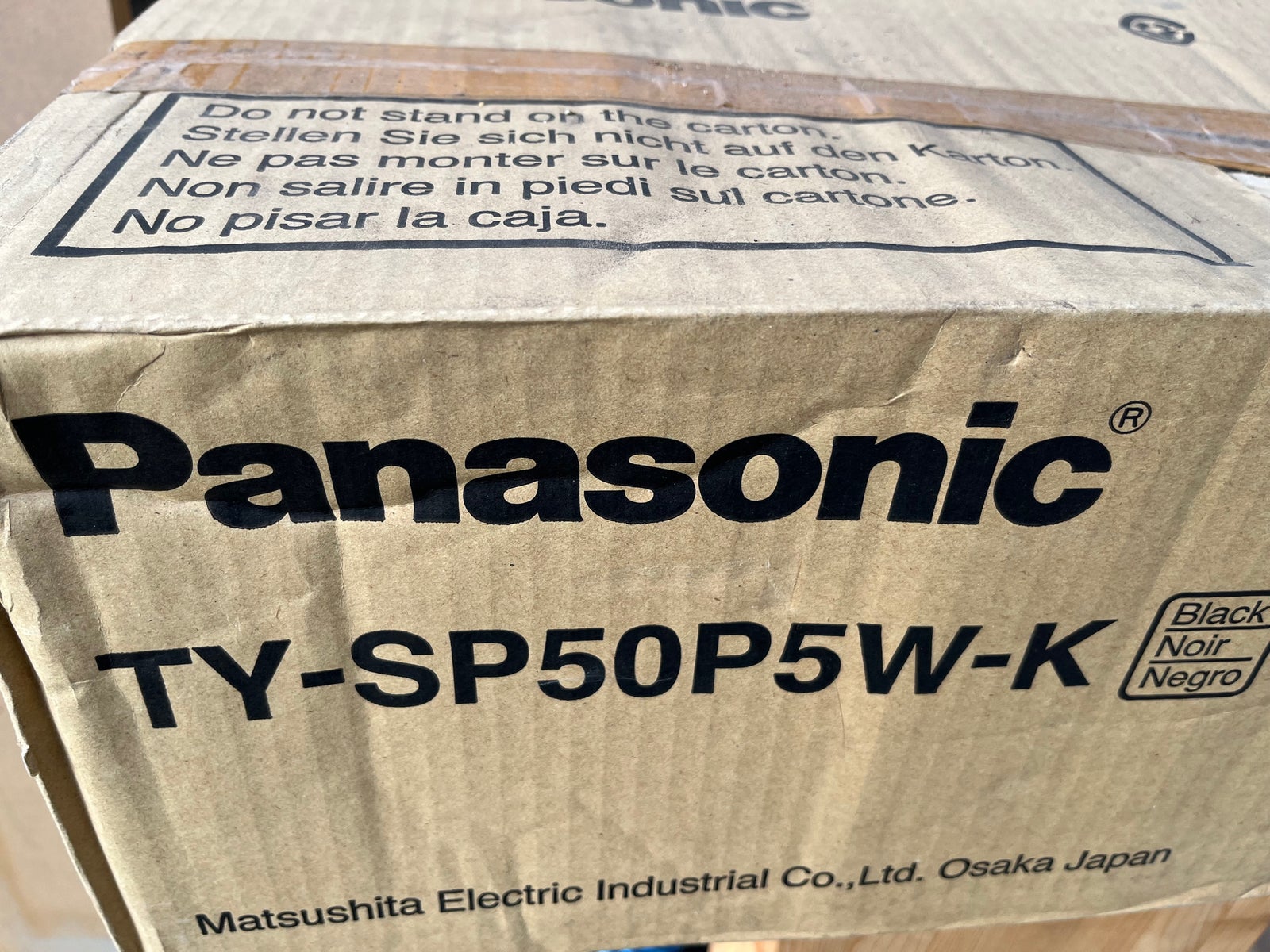 Højtaler, Panasonic TY-SP50P5W-K, Perfekt