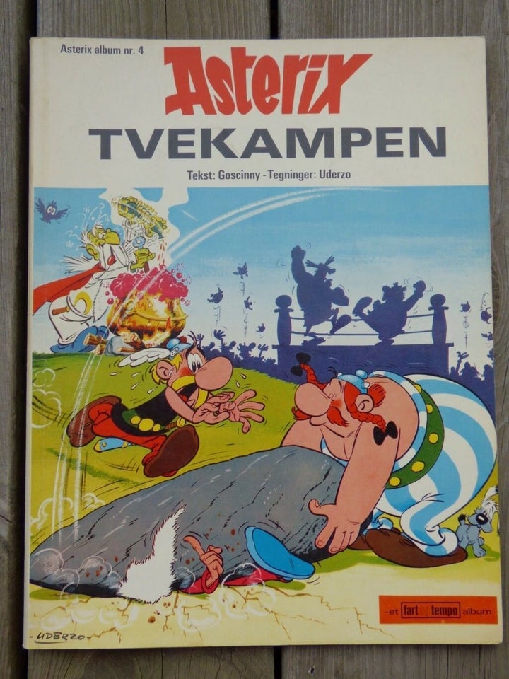 Asterix - 1.udgaver, Tegneserie