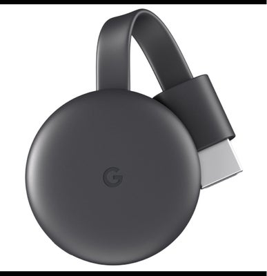 Chromecast 3gen, Perfekt, Med alt tilbehør 