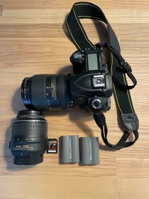 Nikon D90, spejlrefleks, 12 megapixels, 1.5 x optisk zoom, Perfekt, Nikon d90 semi-professionelt kam