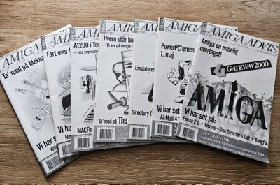 AMIGA ADVIS, Dea Media, Magasin, 


7 stk af magasinet "AMIGA ADVIS" sælges.

Et stykke dansk histor