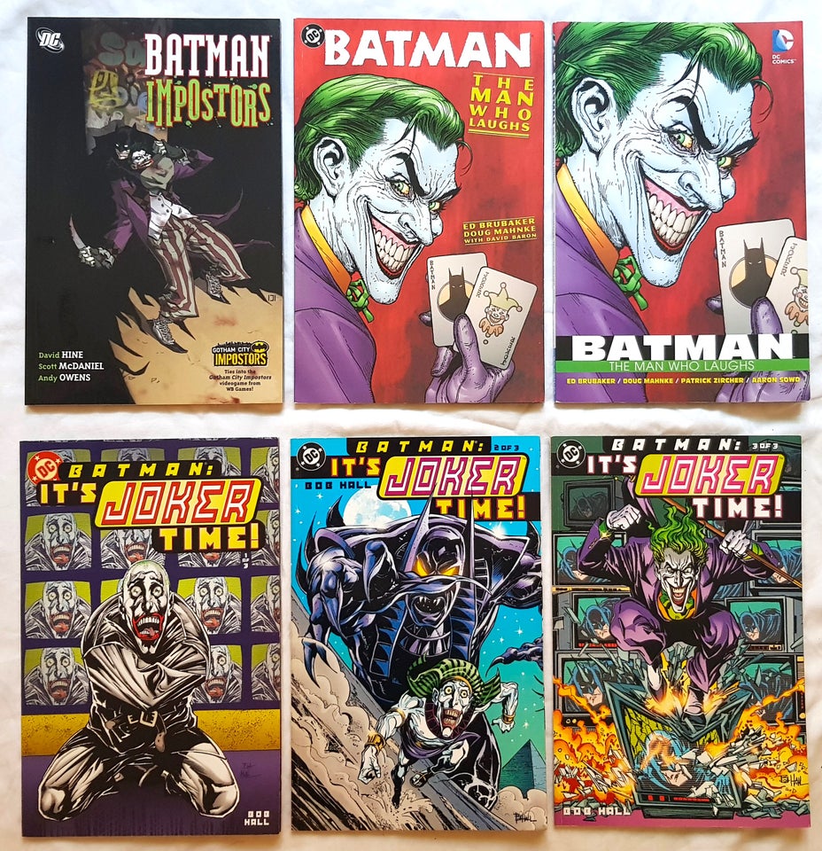 BATMAN hardcovers & trade paperbacks mv., DC Comics,