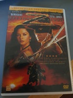 Legenden om Zorro, DVD, action