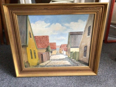 Akvarel, Johs Bock, motiv: Landskab, stil: Realisme, 
b: 62 h: 53

Maleri af Dragør. sælges for 249k
