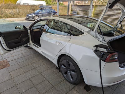 Tesla Model 3, El, 4x4, aut. 2020, km 44000, hvidmetal, klimaanlæg, aircondition, ABS, airbag, alarm