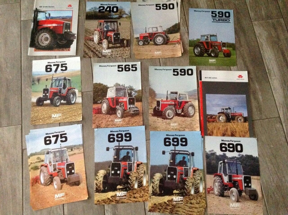 traktor og maskin brochurer, volvo