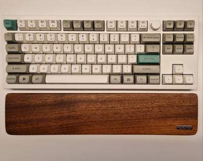 Tastatur, trådløs, Keychron, Q3 Max shell white, Perfekt, Keychron Q3 Max TKL 80% tastatur plus hånd