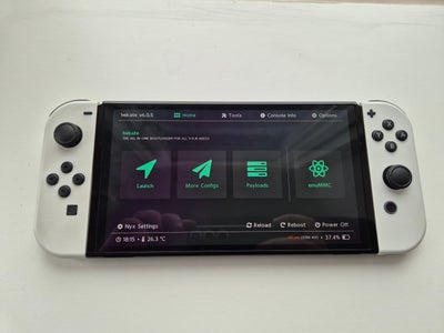 Nintendo Switch, OLED, Perfekt, Nintendo Switch Modchip service tilbydes!

Jeg tilbyder at modificer