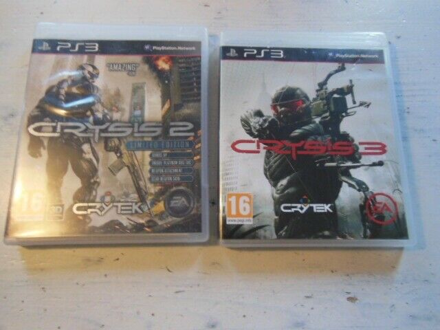 Crysis 2 & 3 (limited edition), PS3