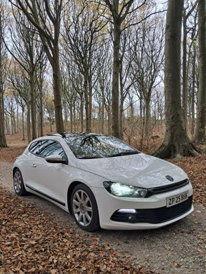 VW Scirocco, 1,4 TSi 160 Sport, Benzin, 2008, km 270000, hvid, klimaanlæg, aircondition, ABS, airbag